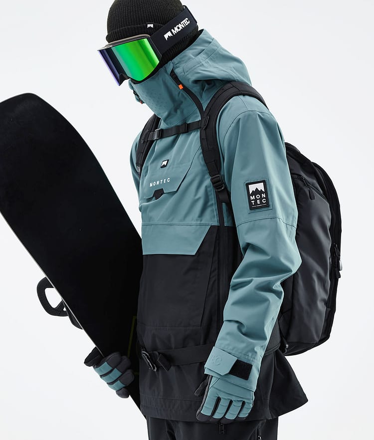 Montec Doom 21 Snowboardjakke Herre Atlantic/Black, Image 4 of 13