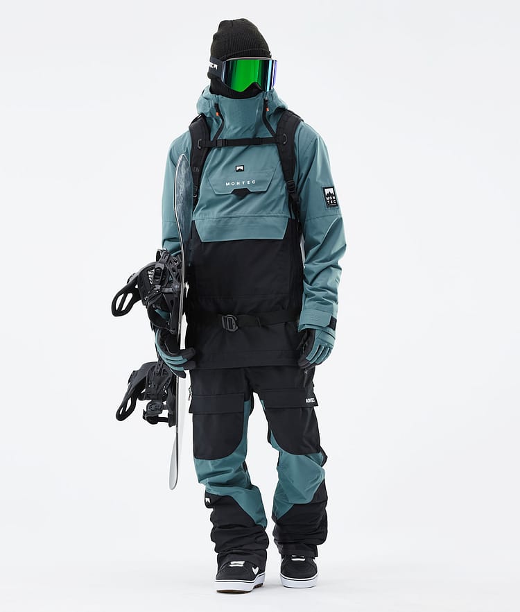 Montec Doom 21 Snowboardjakke Herre Atlantic/Black, Image 5 of 13
