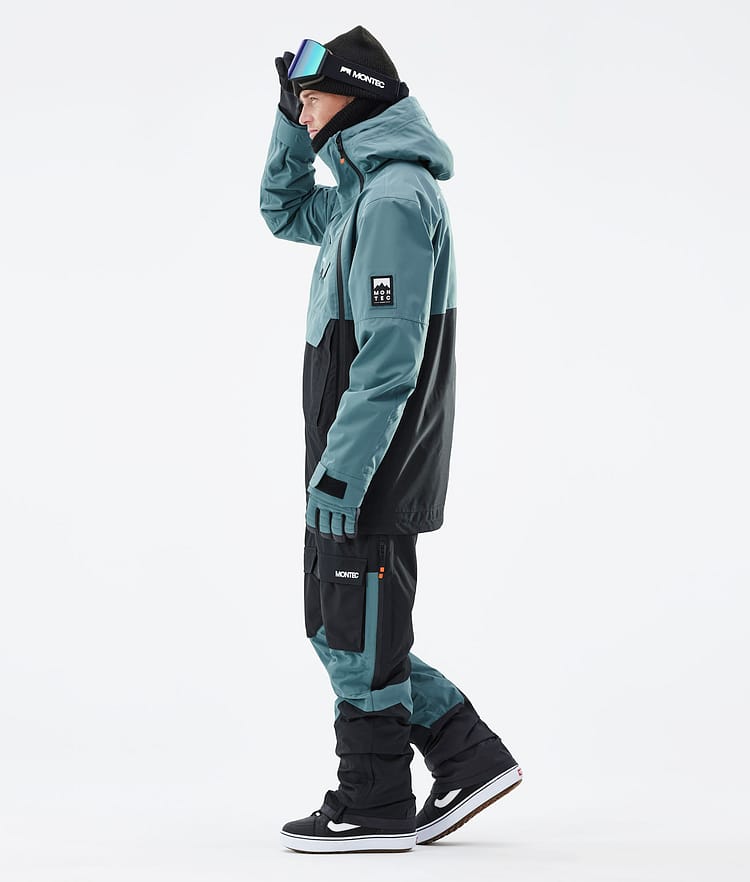 Montec Doom 21 Snowboardjakke Herre Atlantic/Black, Image 6 of 13