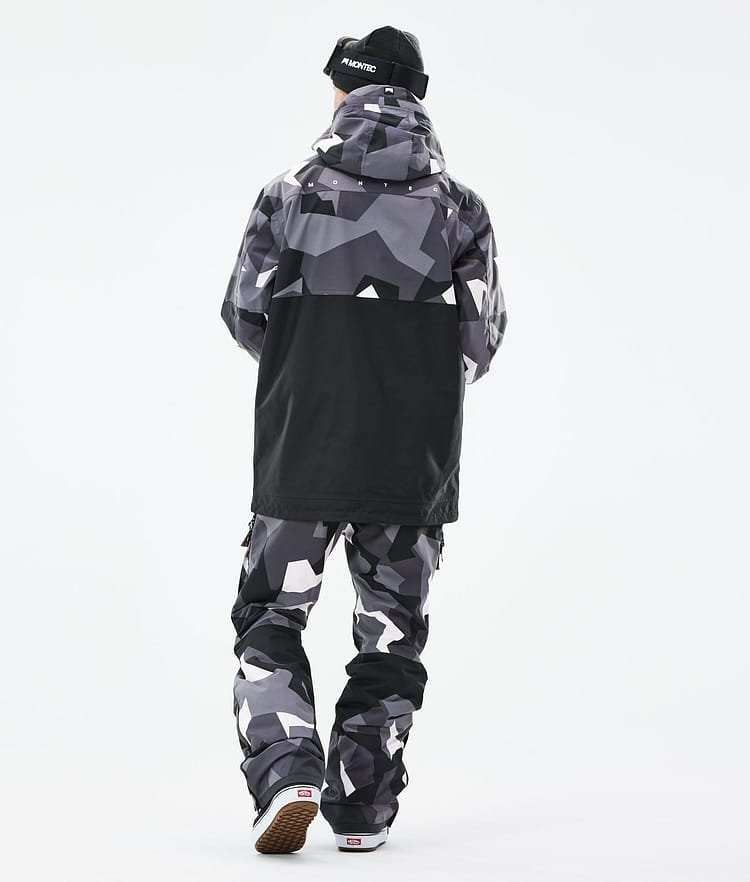 Montec Doom 21 Snowboardjakke Herre Arctic Camo/Black, Image 6 of 11