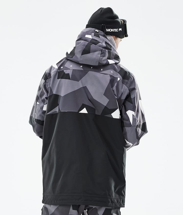 Montec Doom 21 Snowboardjakke Herre Arctic Camo/Black, Image 8 of 11