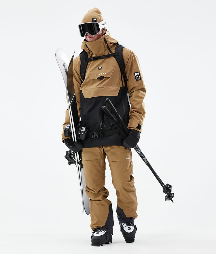 Montec Doom 21 Skijakke Herre Gold/Black, Image 4 of 12