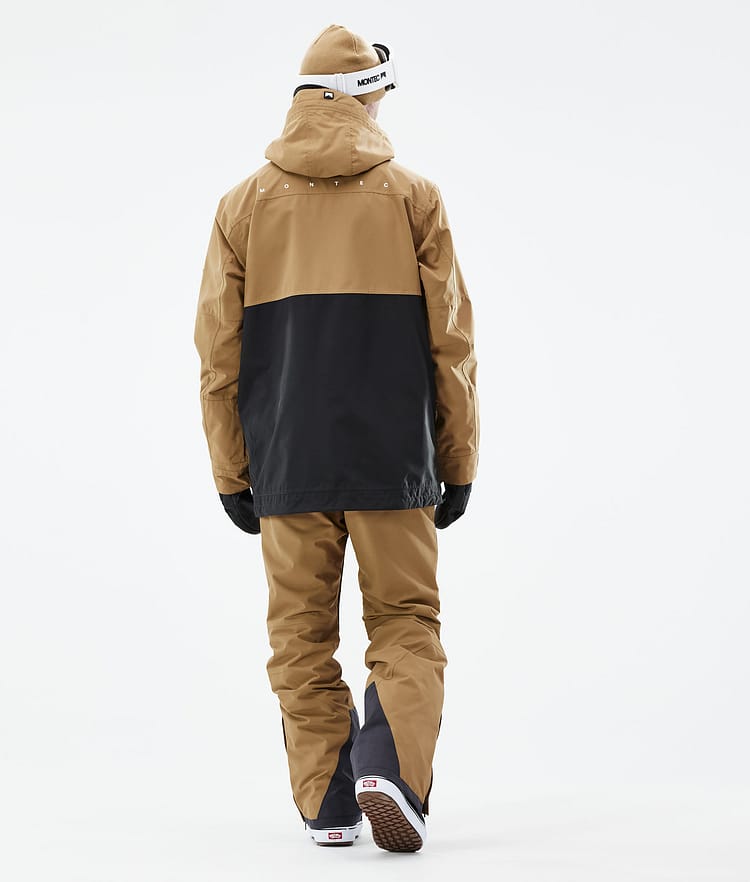 Montec Doom 21 Snowboardjakke Herre Gold/Black, Image 7 of 13