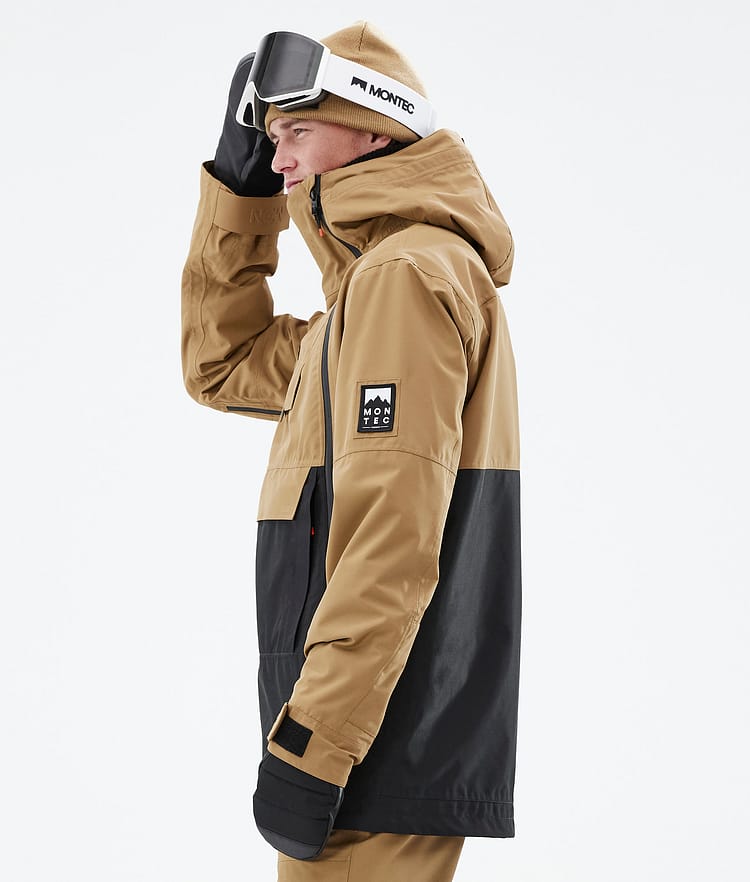 Montec Doom 21 Skijakke Herre Gold/Black, Image 7 of 12