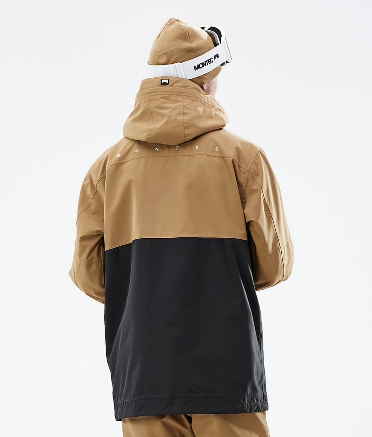 Montec Doom 21 Snowboardjakke Herre Gold/Black, Image 9 of 13
