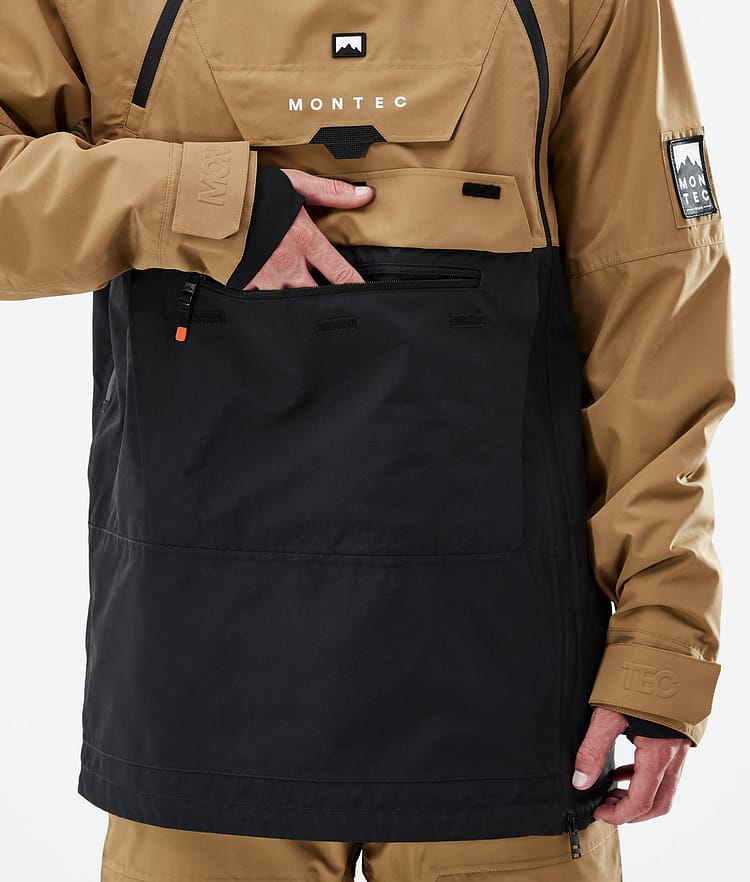 Montec Doom 21 Skijakke Herre Gold/Black, Image 10 of 12