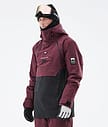 Montec Doom 21 Snowboardjakke Herre Burgundy/Black