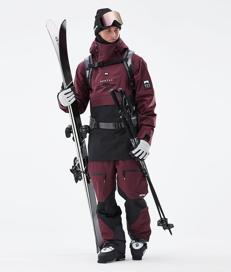 Montec Doom 21 Skijakke Herre Burgundy/Black, Image 5 of 13