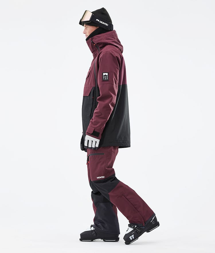 Montec Doom 21 Skijakke Herre Burgundy/Black, Image 6 of 13