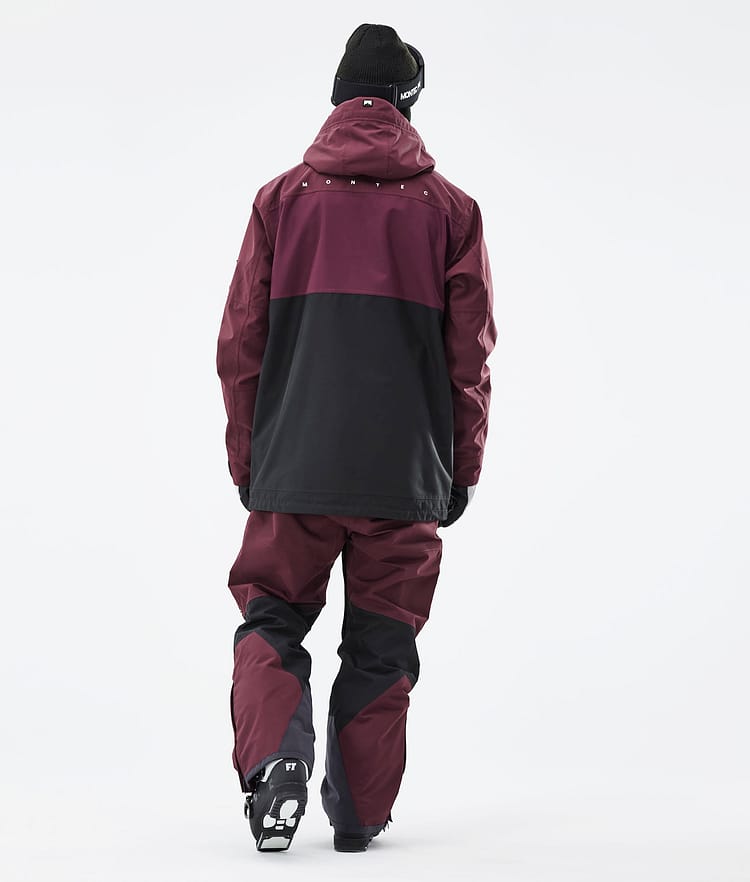 Montec Doom 21 Skijakke Herre Burgundy/Black, Image 7 of 13