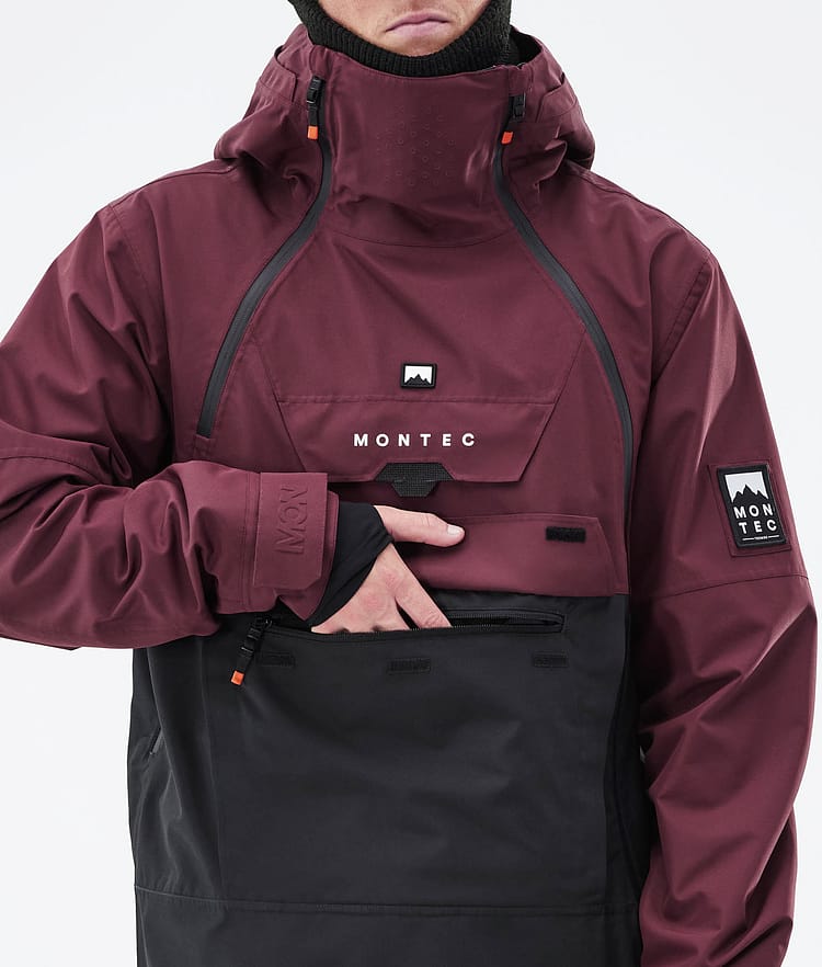 Montec Doom 21 Skijakke Herre Burgundy/Black, Image 11 of 13