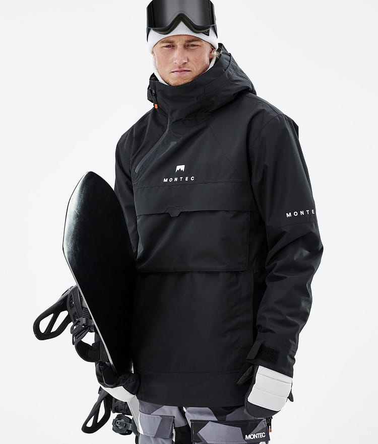Montec Dune 21 Snowboardjakke Herre Black, Image 3 of 10