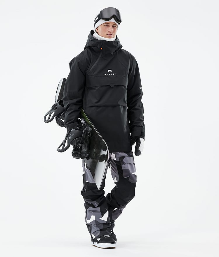 Montec Dune 21 Snowboardjakke Herre Black, Image 4 of 10