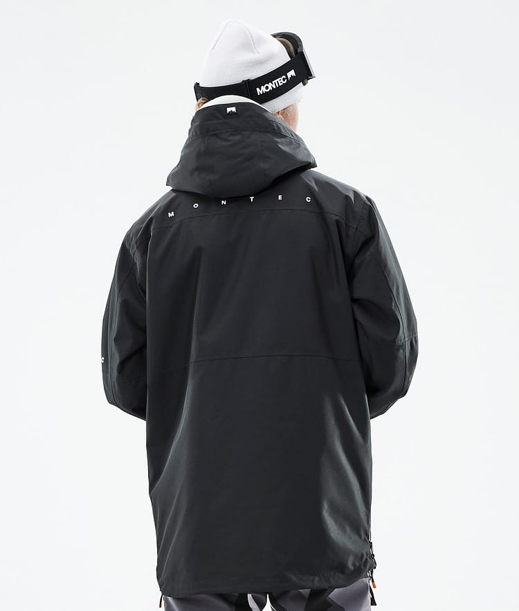Montec Dune 21 Snowboardjakke Herre Black, Image 8 of 10