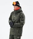 Montec Dune 21 Skijakke Herre Olive Green Tiedye