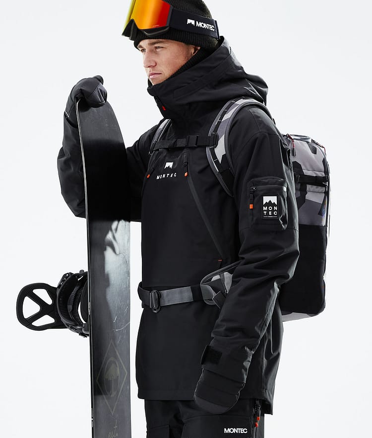 Montec Anzu Snowboardjakke Herre Black, Image 3 of 11