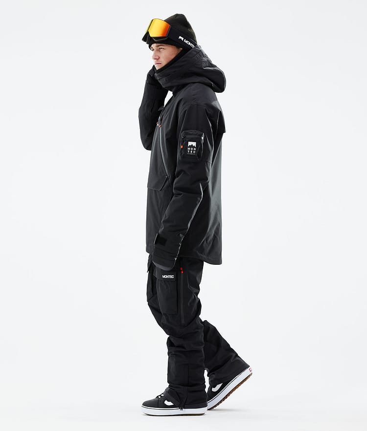 Montec Anzu Snowboardjakke Herre Black, Image 5 of 11