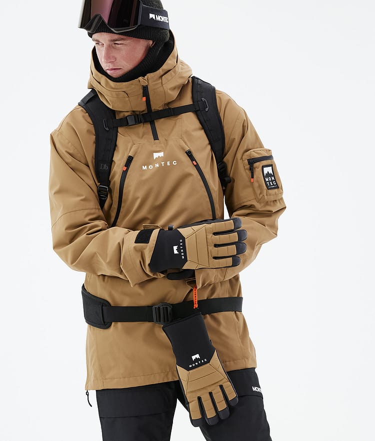 Montec Anzu Snowboardjakke Herre Gold, Image 2 of 11