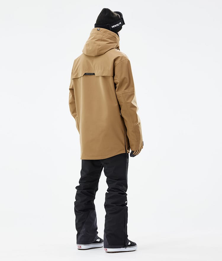 Montec Anzu Snowboardjakke Herre Gold, Image 6 of 11
