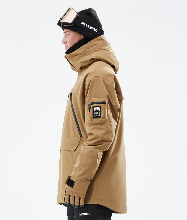 Montec Anzu Snowboardjakke Herre Gold, Image 7 of 11
