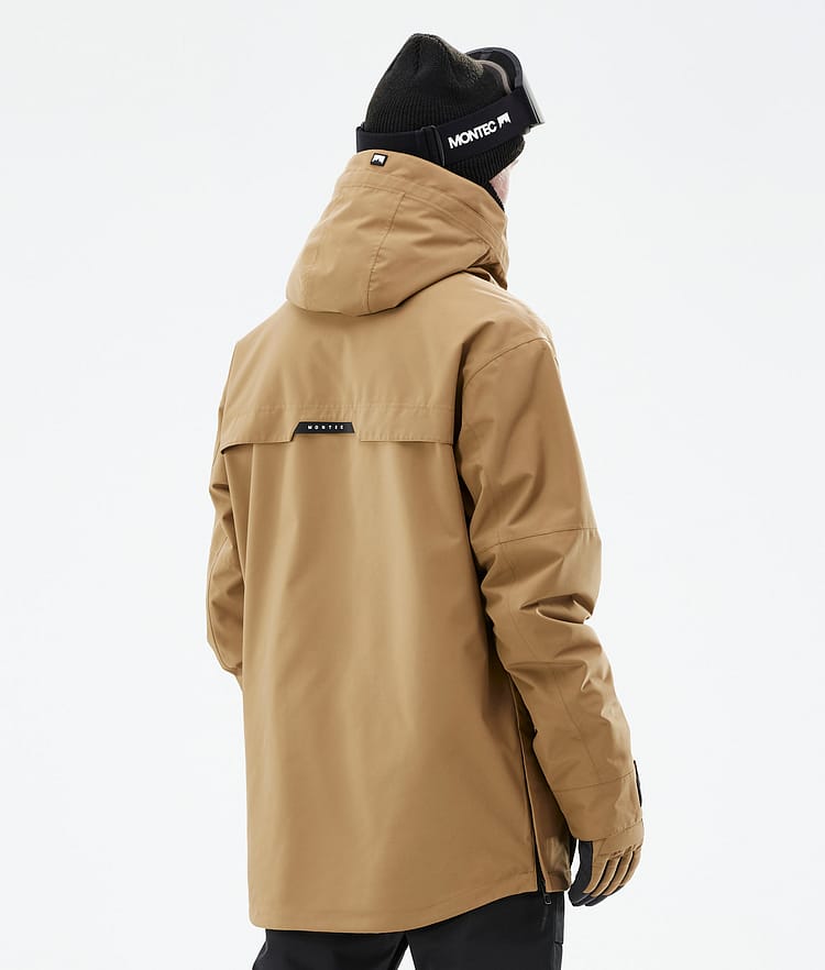 Montec Anzu Snowboardjakke Herre Gold, Image 8 of 11