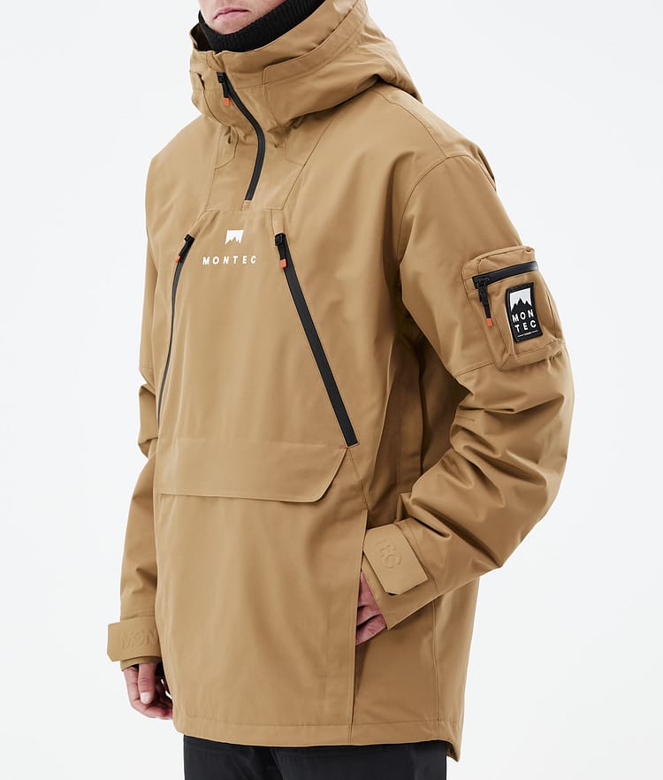 Montec Anzu Snowboardjakke Herre Gold, Image 9 of 11