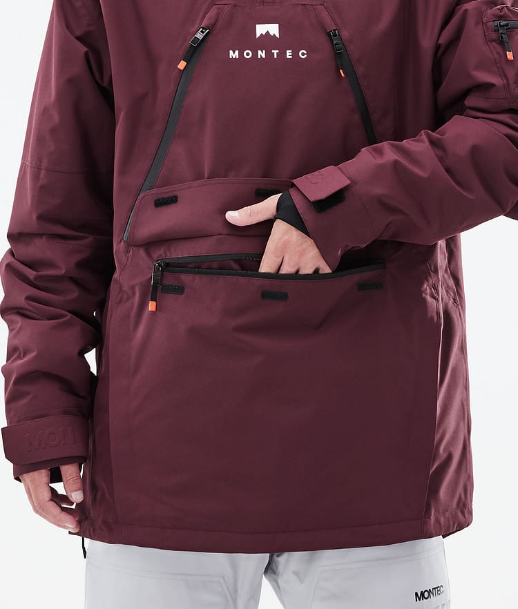 Montec Anzu Skijakke Herre Burgundy, Image 11 of 11