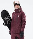 Montec Fawk W 21 Snowboardjakke Dame Burgundy