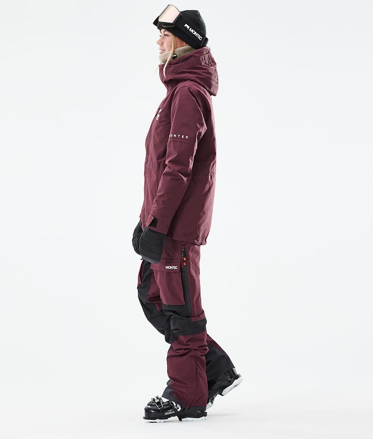 Montec Fawk W 21 Skijakke Dame Burgundy, Image 5 of 11