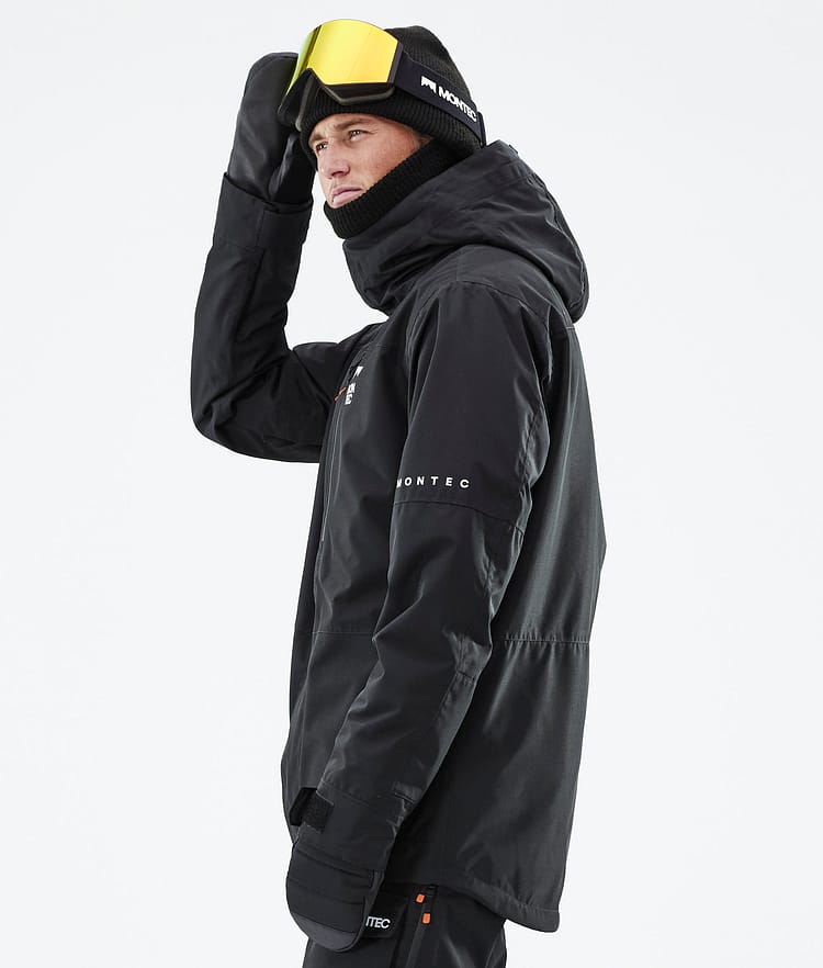 Montec Fawk 21 Snowboardjakke Herre Black, Image 8 of 12