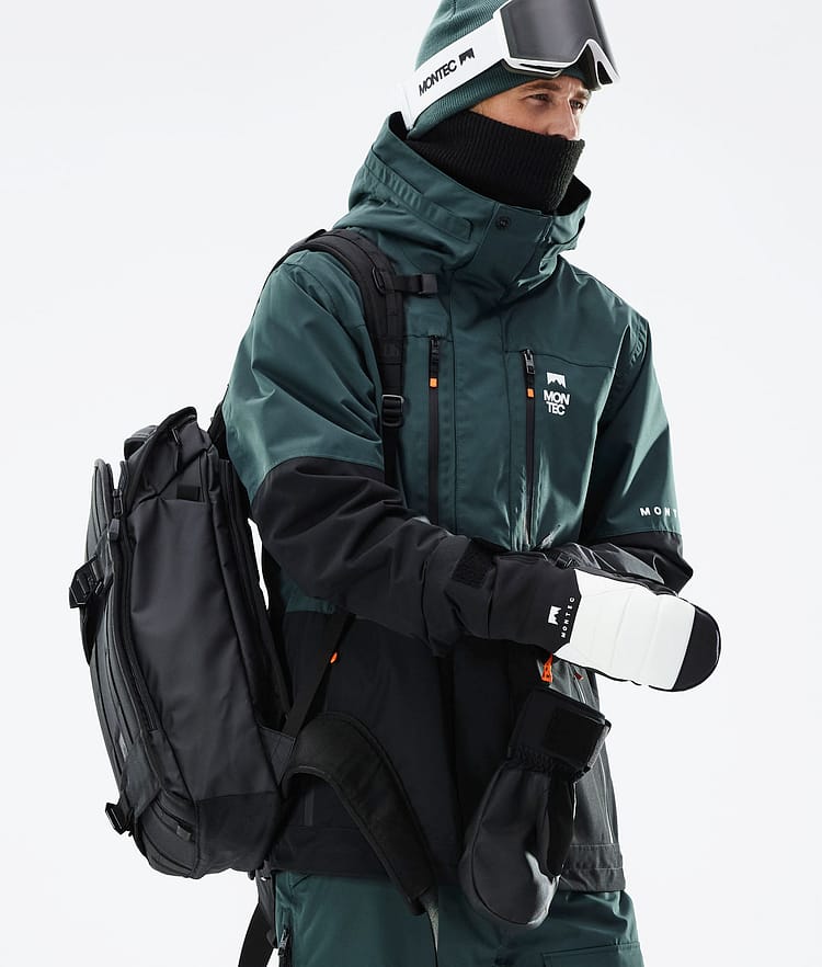 Montec Fawk 21 Snowboardjakke Herre Dark Atlantic/Black, Image 2 of 12