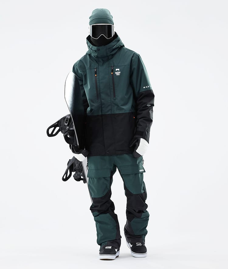 Montec Fawk 21 Snowboardjakke Herre Dark Atlantic/Black, Image 5 of 12
