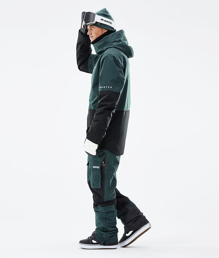 Montec Fawk 21 Snowboardjakke Herre Dark Atlantic/Black, Image 6 of 12