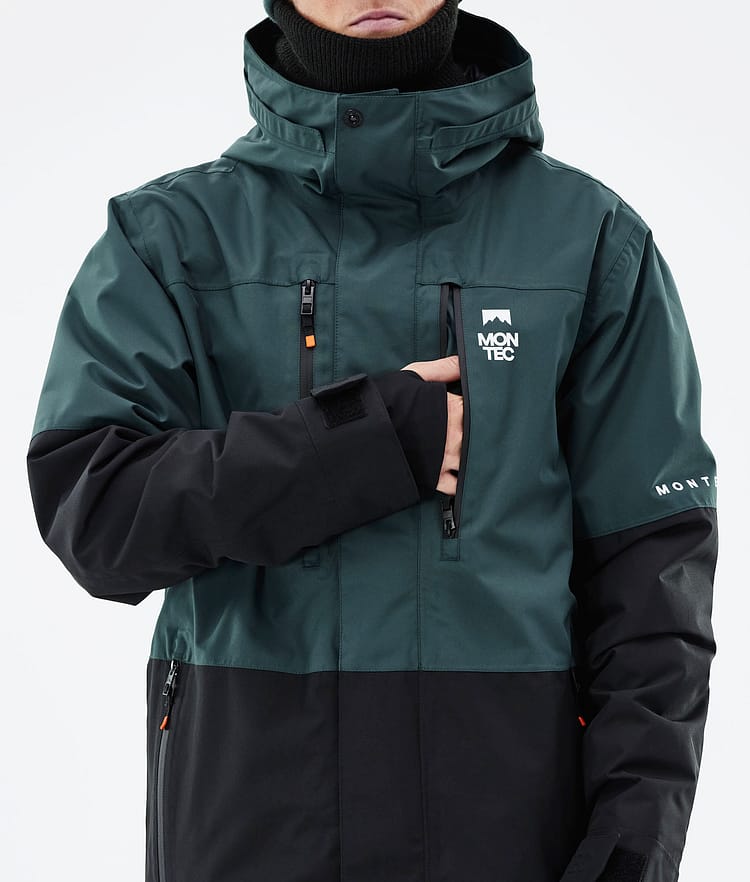 Montec Fawk 21 Snowboardjakke Herre Dark Atlantic/Black, Image 11 of 12