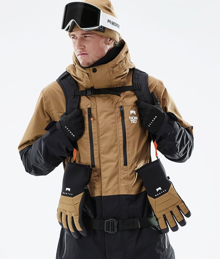 Montec Fawk 21 Skijakke Herre Gold/Black, Image 2 of 12
