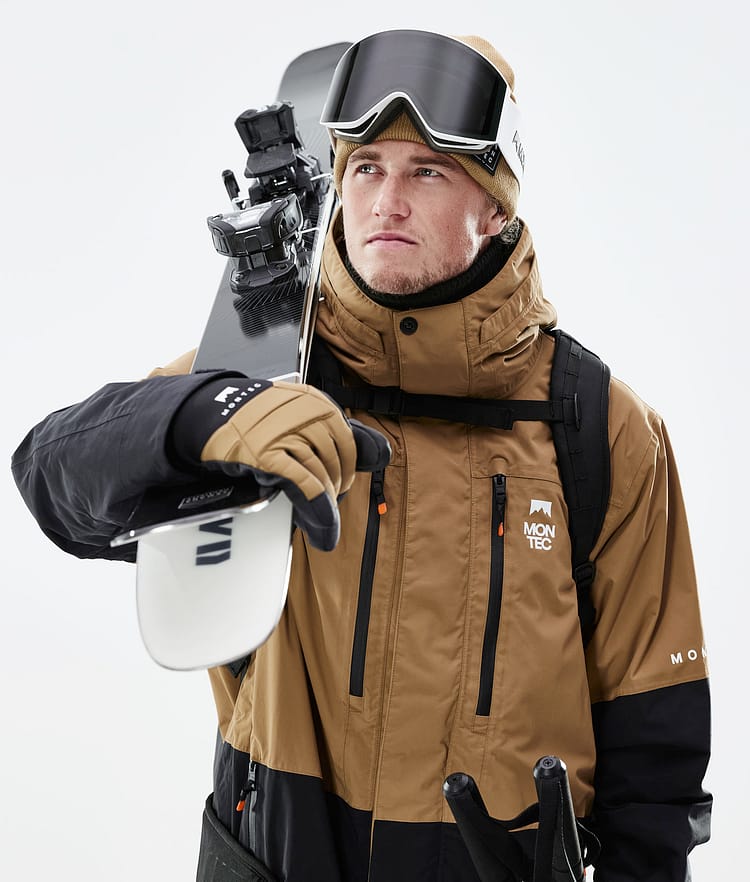 Montec Fawk 21 Skijakke Herre Gold/Black, Image 3 of 12