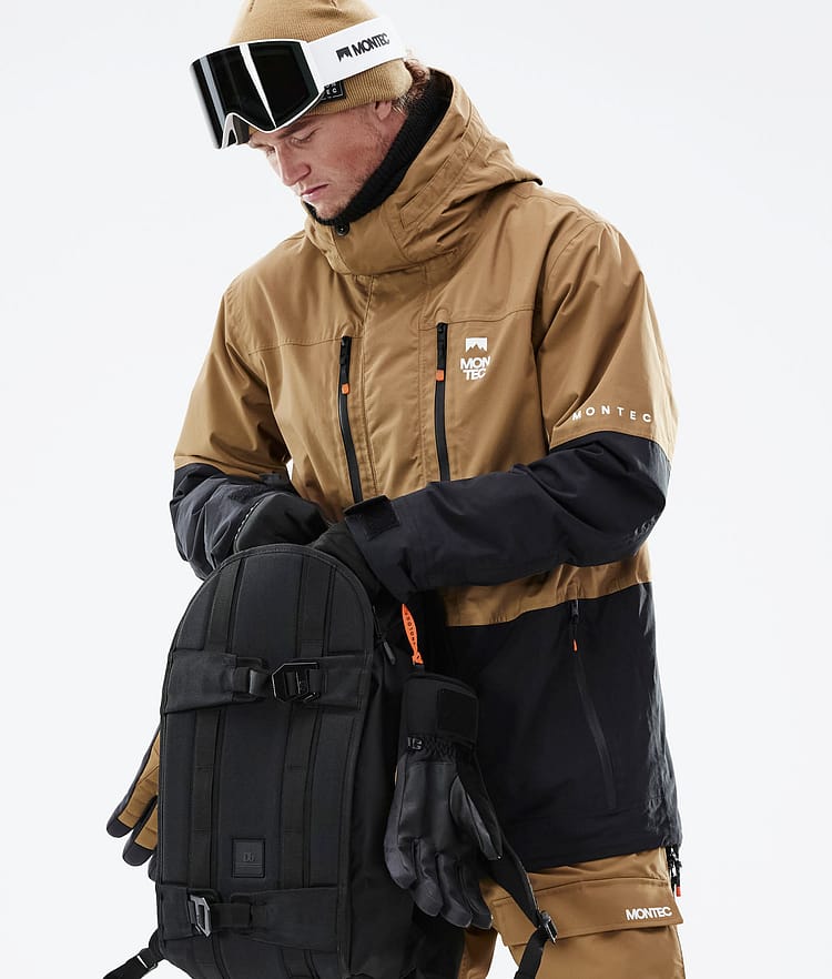 Montec Fawk 21 Skijakke Herre Gold/Black, Image 4 of 12