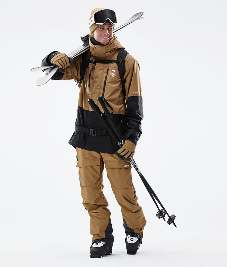Montec Fawk 21 Skijakke Herre Gold/Black, Image 5 of 12