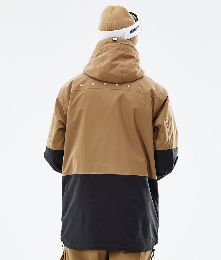 Montec Fawk 21 Snowboardjakke Herre Gold/Black, Image 9 of 12