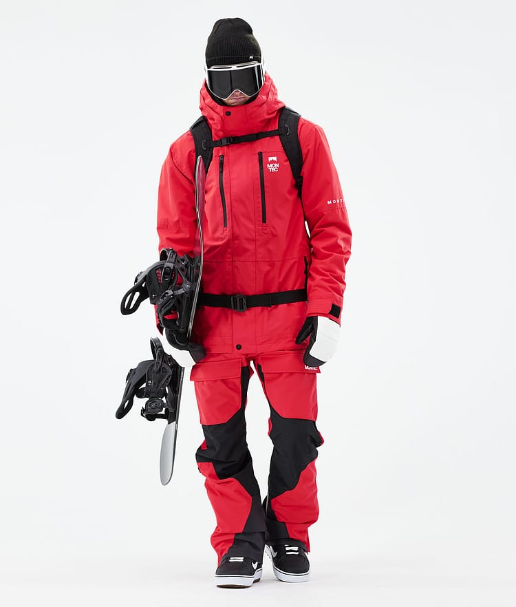 Montec Fawk 21 Snowboardjakke Herre Red, Image 4 of 11