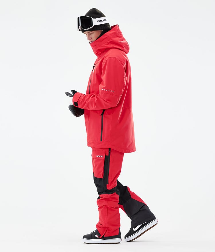 Montec Fawk 21 Snowboardjakke Herre Red, Image 5 of 11