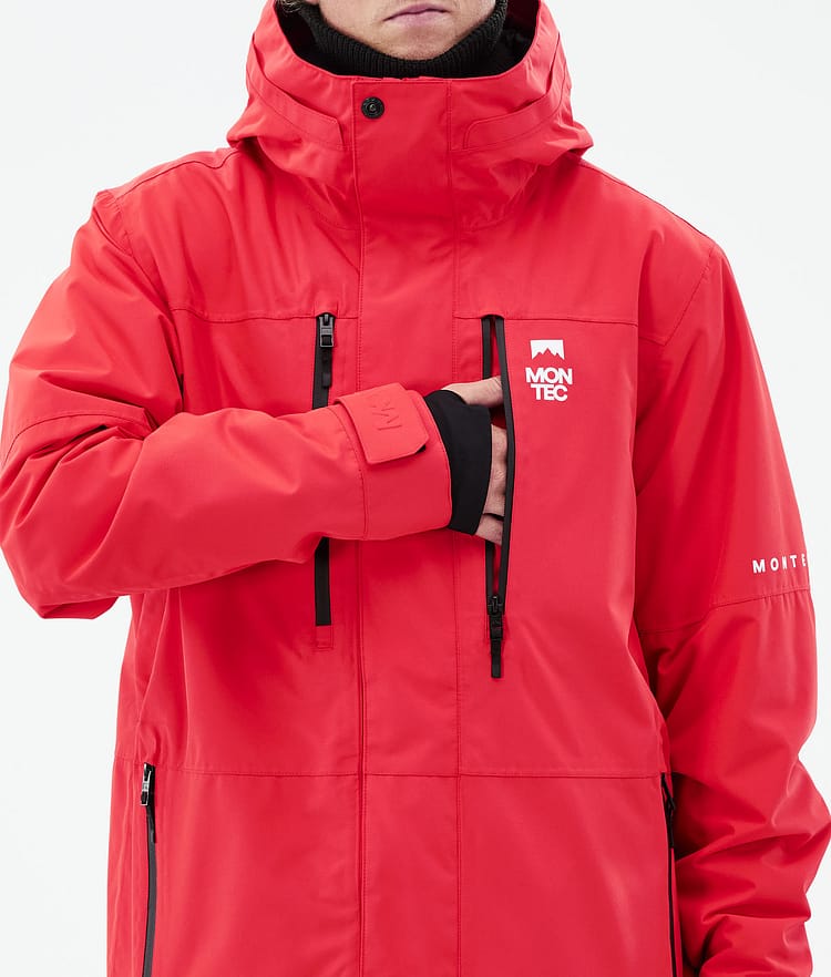 Montec Fawk 21 Snowboardjakke Herre Red, Image 10 of 11