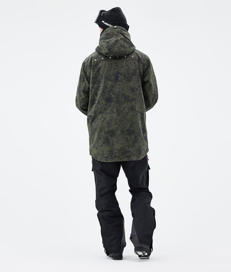 Montec Fawk 21 Skijakke Herre Olive Green Tiedye, Image 5 of 10