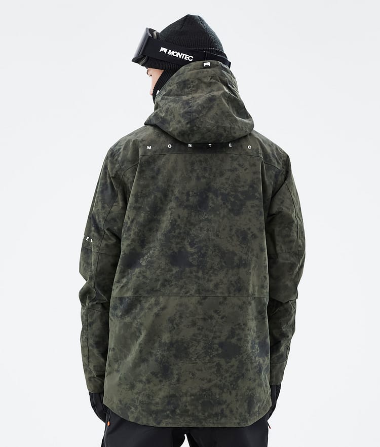 Montec Fawk 21 Skijakke Herre Olive Green Tiedye, Image 7 of 10