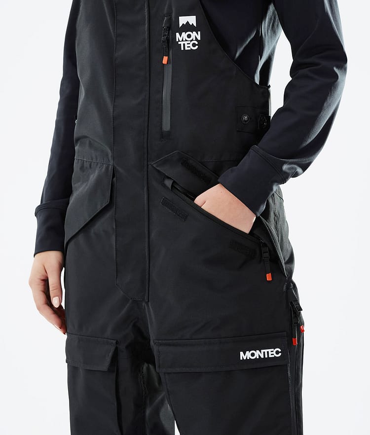 Montec Fawk W 21 Skibukse Dame Black, Bilde 4 av 6