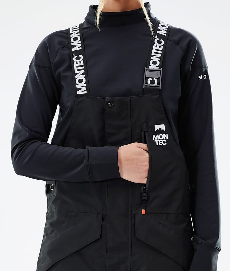 Montec Fawk W 21 Snowboardbukse Dame Black, Bilde 5 av 6