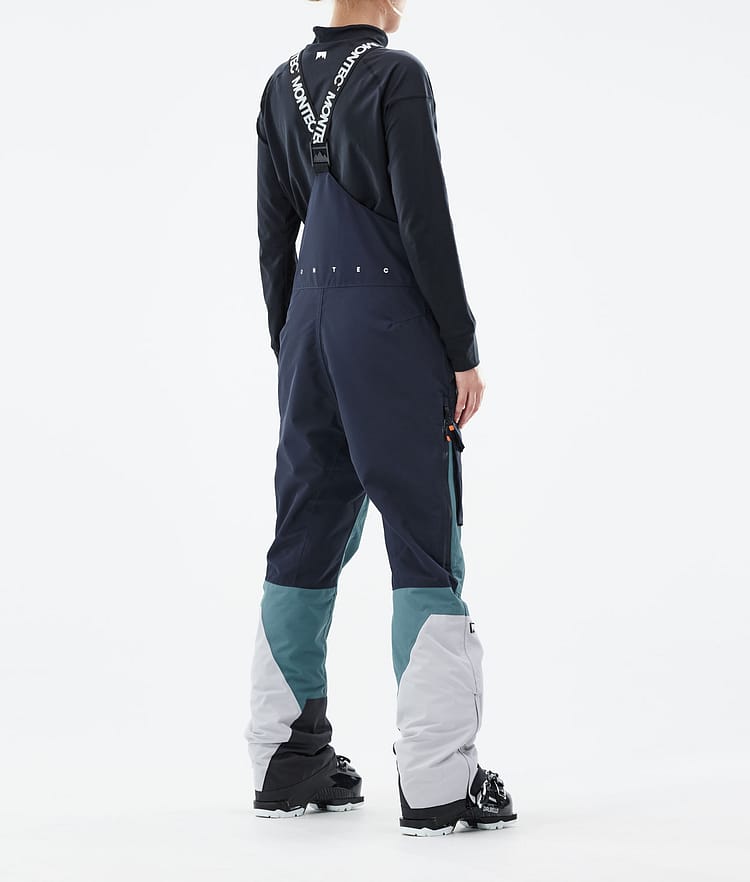 Montec Fawk W 21 Skibukse Dame Marine/Atlantic/Light Grey, Image 3 of 6