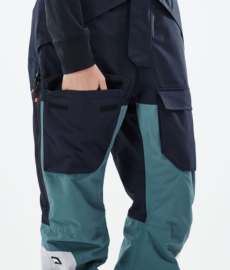 Montec Fawk W 21 Snowboardbukse Dame Marine/Atlantic/Light Grey, Image 6 of 6