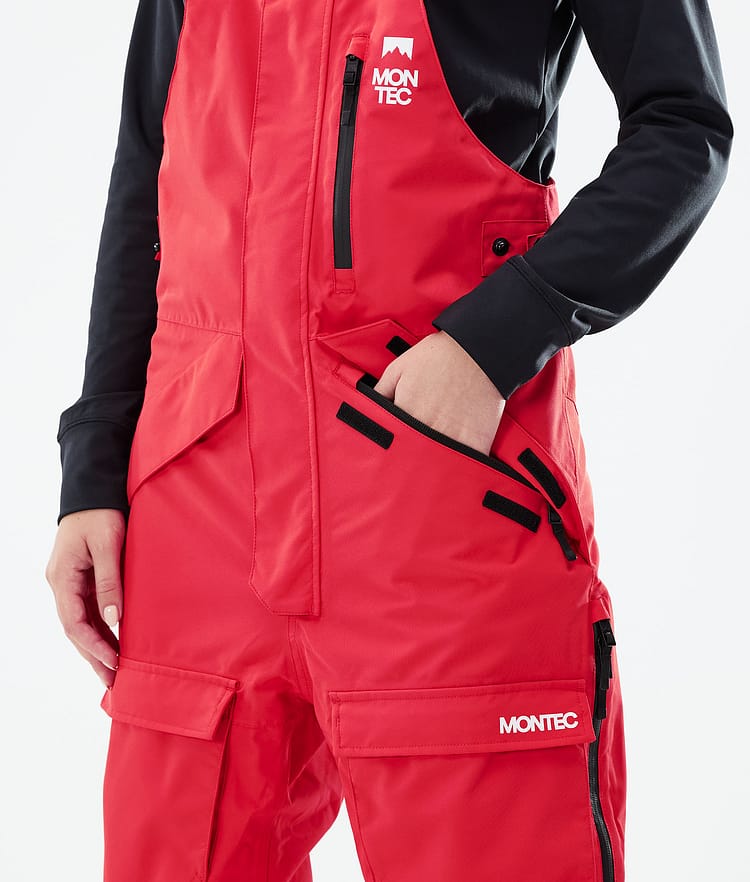 Montec Fawk W 21 Snowboardbukse Dame Red, Image 4 of 6