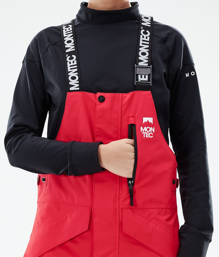 Montec Fawk W 21 Skibukse Dame Red, Image 5 of 6
